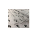 White translucent biodegradable custom handbag zipper metals tissue wrapping paper